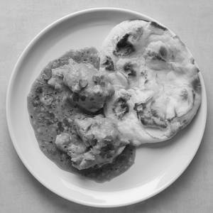 Chicken Curry (2 Pc) + Butter Naan (1 Pc)