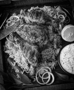 Roasted Chicken Biryani