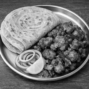 Paratha - Chicken Fry