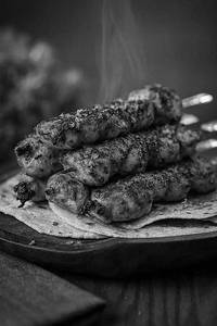 Tandoori Chicken Seekh Kabab