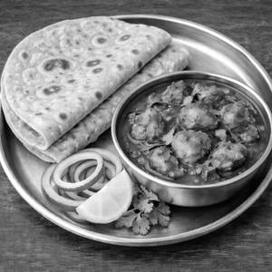 Chapathi - Chicken Curry