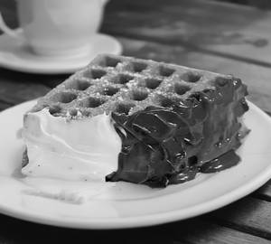Triple Chocolate Overload Waffle