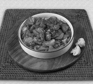 Chilli Mushroom Dry