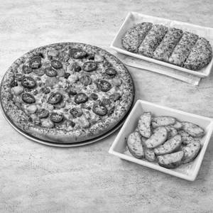 8" Hot N Spicy Chicken + Any Side