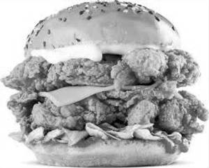 Tandoori Chicken Burger Double Patty