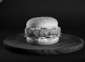 Super Crispy Veg Burger