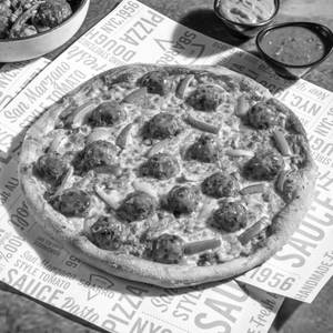 Veg Manchurian Pizza (NEW DESI FLAVOUR)