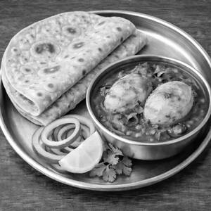Chapathi - Egg Curry(2pcs)