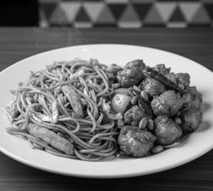 Tamam Special Chicken Noodles + Kung Pao Chicken