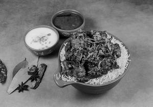 Tandoori Chicken Gravy Biryani Combo