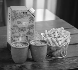 2 Masala Chai +French Fries