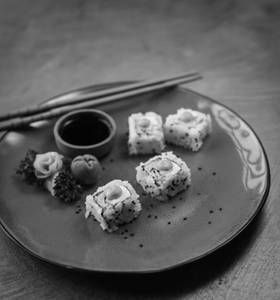 Avocado Cucumber Cream Cheese Sushi