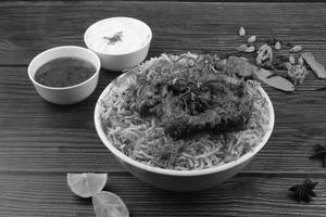 Special Boneless Biryani ( Large )with Mojito/fruit Beer