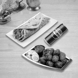 Double Grill Combo - Paneer Roll & Paneer 65
