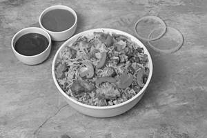 Chicken Mushroom Fried Rice