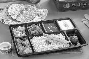 Kadhai Paneer Thali