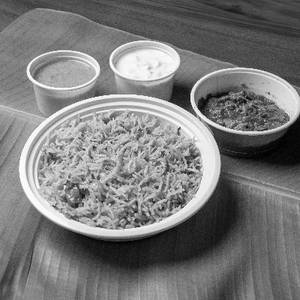 Karivepaku Chicken & Biryani Combo