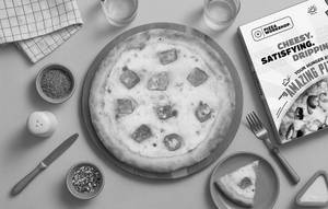 Smoked BBQ Paneer Pizza