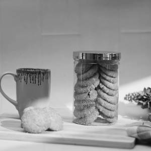 Coconut Special Cookies Jar -300 Gm