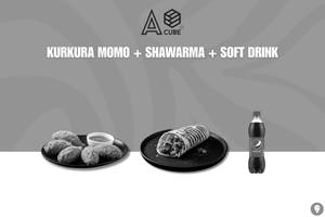Kurkura Momo + Shawarma + Soft Drink