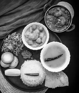 Prawns Thali