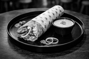 Chicken Malai Tikka Roll