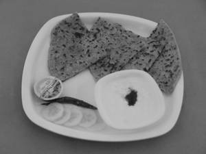 Paneer paratha with curd