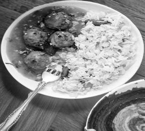 Manchurian Gravy & Fried Rice