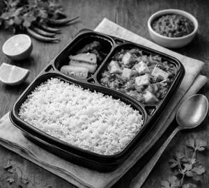 Paneer Curry Rice Bowl