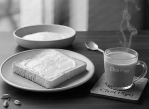 Chai With Bread Butter