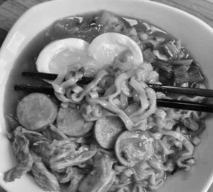 Korean Buldak Ramen Soup
