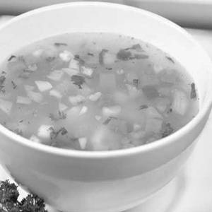 Veg clear soup