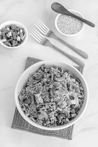 Mushroom fried rice