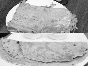 1 Rava Dosa + 2Pcs Chapathi