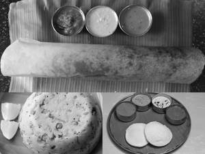 1 Kichadi + (2 Idli + 1 Dosa