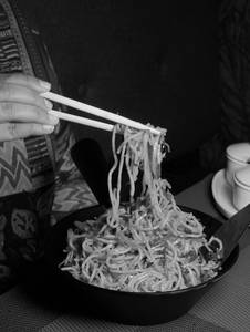 Prawn Schezwan Noodles