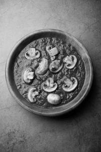Palak Mushroom