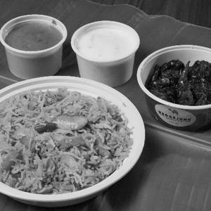 Mushroom Pepper & Veg Biryani Combo