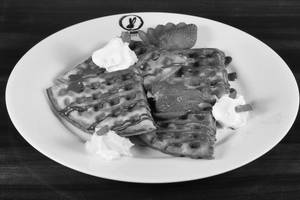 Waffles With Nutella