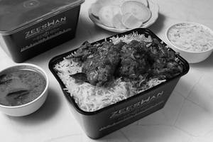 Zeeshan Royal Chicken Fry Biryani With Extra Ghee