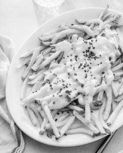 Cheese chilly fries