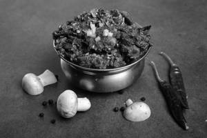 Mushroom Pepper Masala