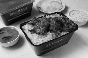 Zeeshan Royal Chicken Fry Biryani With Extra Ghee