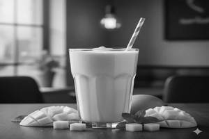 Mango Ice Cream Shake