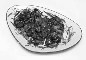 Chilli Mushroom Dry