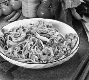 Ginger garlic noodles veg