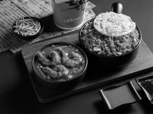 Prawn Triple Schezwan Fried Rice
