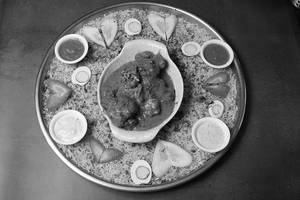 Mutton Ghee Roast Mandi