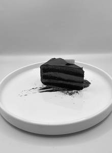 Silken Chocolate Cake Slice