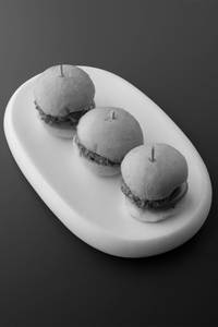 Mini Slider Buns (mutton Tawa Kebab)
